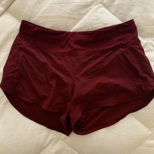 Lulu Lemon Speed up shorts 4"